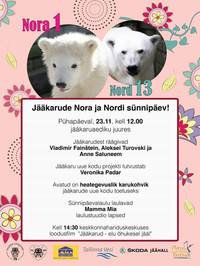 Jääkarude sünnipäevapidu Tallinna loomaaias