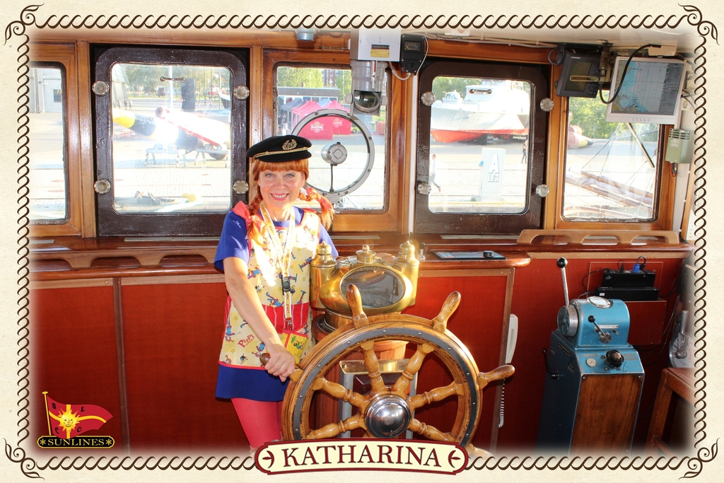 2/14 "Dinner Cruise" - middag på havet på ångbåten "Katharina"