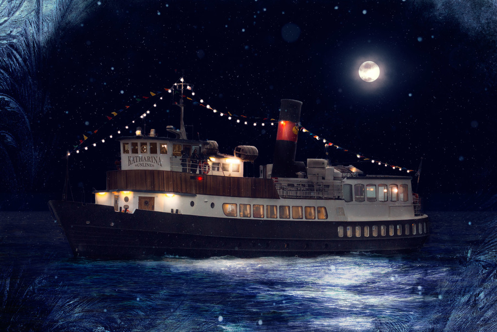 8/14 "Dinner Cruise" – или ужин в море на пароходе "Katharina"