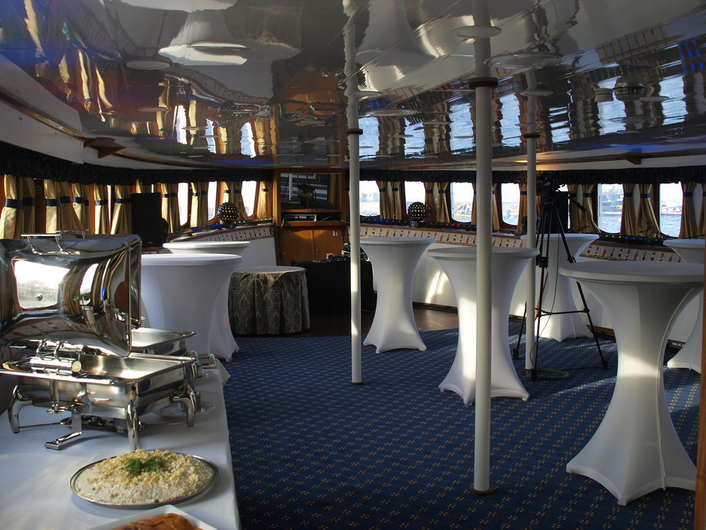 5/14 "Dinner Cruise" oder eine Mahlzeit auf dem Meer mit dem Dampfschiff "Katharina"