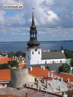 1/5 Lutheran Cathedral Of Blessed Virgin Mary In Tallinn