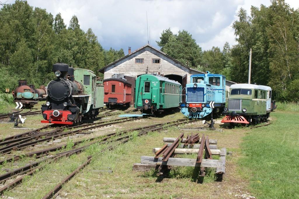 1/14 Estnische EstnischeMuseums-Eisenbahn In Lavassaare