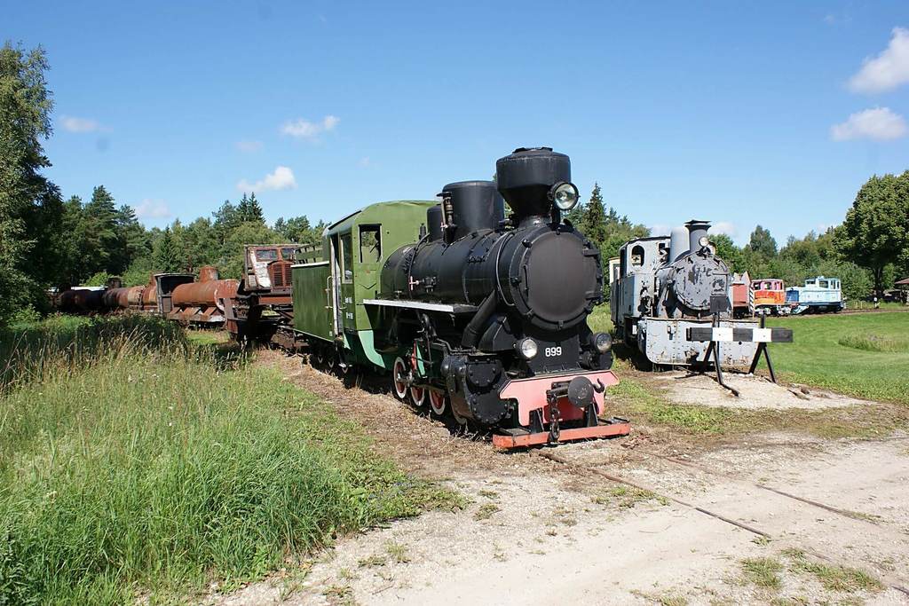 9/14 Estnische EstnischeMuseums-Eisenbahn In Lavassaare