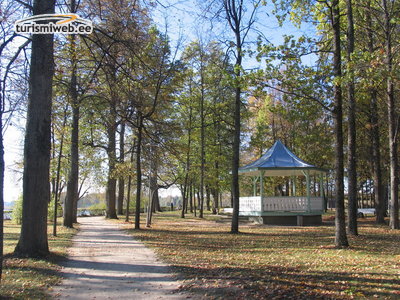 2/4 Monument Of Dr. Fr. R. Kreutzwald And Town Park In Võru