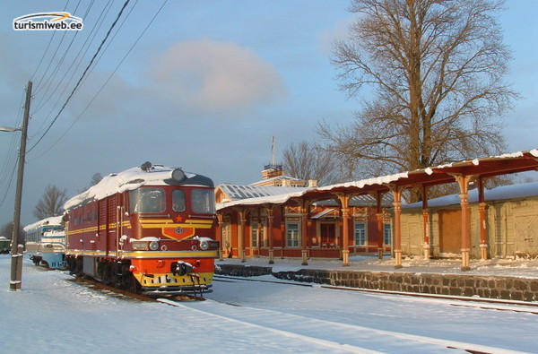 12/22 Eisenbahn- und Fernmeldemuseum in Haapsalu & Vergnügungfahrt mit dem Zug "Peetrike" (dt. "Peterchen")
