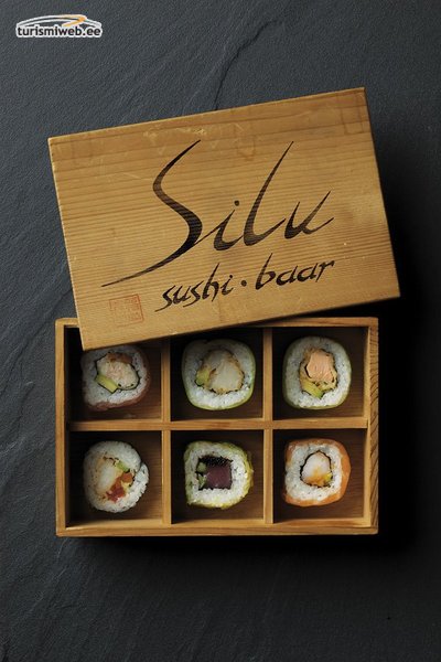 1/12 Silk Sushi Bar﻿ at Viru shopping center