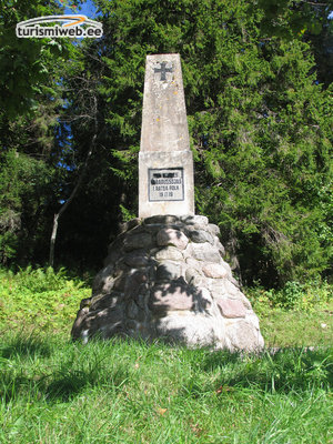 1/1 War Of Independence Monument At Foot Of Suur Munamägi (big Egg Mountain)