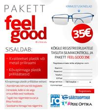 Optiline Grupp pakett Feel Good 35€ - Kõik sinu silmade heaks!