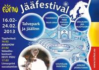 Algab Pärnu Jääfestivali atraktsioonide ehitus