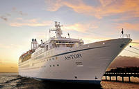 Tallinna külastab suvehooaja esimene kruiisilaev Astor
