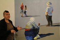 „Tänav“ - Ritva Larssoni sotsiaalse närvi näitus Tampere Majas